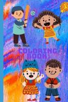 Childrens Basic Coloring Book