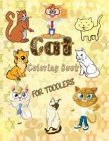 Cat Coloring Book for Toddlers: 48 Beautiful Cats Coloring Pages to Color -  Fun Activities For Kids Ages 4-8 - Gift for Children