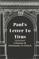 Paul's Letter To Titus