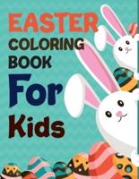 Easter Coloring Book For Kids: Easter Activity Book For Kids Ages
