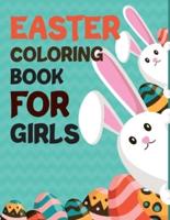 Easter Coloring Book For Girls: Easter Coloring Book For Kids