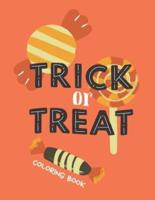 Trick or Treat Coloring Book