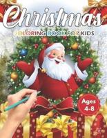Christmas Coloring Book for Kids Ages 4-8