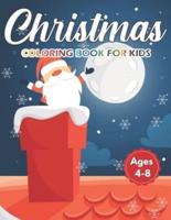 Christmas Coloring Book for Kids Ages 4-8