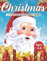 Christmas Coloring Book for Kids Ages 4-8