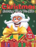 Christmas Coloring Book for Kids Ages 4-8