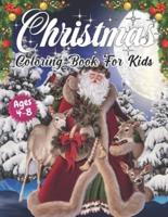 Christmas Coloring Book for Kids Ages 4-8