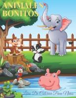 ANIMALES BONITOS - Libro De Colorear Para Niños