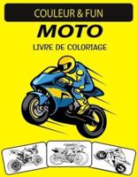 Moto Livre De Coloriage