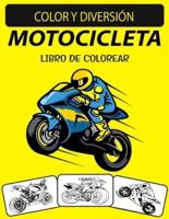 Motocicleta Libro De Colorear