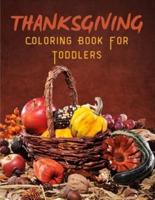 Thanksgiving Coloring Book For Toddlers