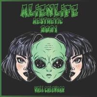 Alienlife Aesthetic 2021 Wall Calendar