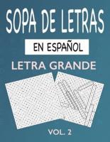 Sopa De Letras En Espanol Vol. 2