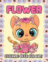 Flower Coloring Book for Kids