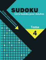Livre Sudoku Pour Adultes