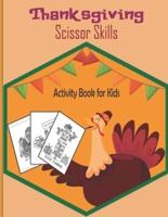 ThanksGiving Scissor Skills Activity Book For Kids