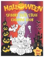 Halloween Spooky Cute Stuff Coloring Book
