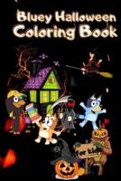 Bluey Halloween Coloring Book for Kids