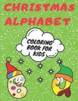 Christmas Alphabet Coloring Book for Kids
