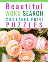 Beautiful Word Search Puzzle Books For Adults Large Print