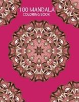 100 Mandala Coloring Book