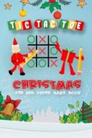 Tic Tac Toe Christmas Pen and Paper Game Book