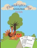 ThanksGiving Activity Book For Kids