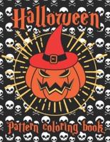 Halloween Pattern Coloring Book