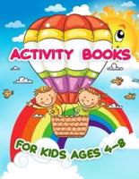 Activity Books For Kids Ages 4-8