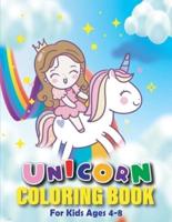 Unicorn Coloring Book for Kids Ages 4-8 ( Us Edition )