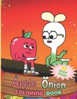 Apple and Onion Coloring Book