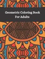 Geometric Coloring Book Fro Adults