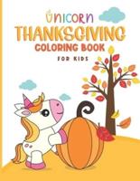 Thanksgiving Unicorn Coloring Book