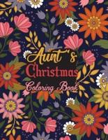 Aunt's Christmas Coloring Book