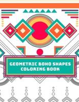 Geometric Boho Shapes Coloring Book