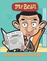 Mr bean coloring book: coloring book for kids , A Fun Coloring Gift Book for kids. Composition Size (8.5"x11")