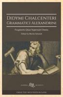 Didymi Chalcenteri Grammatici Alexandrini