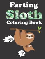 Farting Sloth Coloring Book