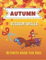 Autumn Scissor Skills Activity Book for Kids