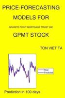 Price-Forecasting Models for Granite Point Mortgage Trust Inc GPMT Stock