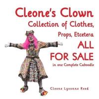 Cleone's Clown Collection of Clothes, Props, Etcetera