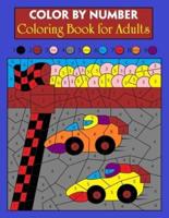 Color By Number Coloring Book for Adults
