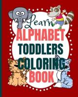 Learn Alphabet Toddlers Coloring Book