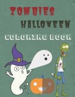 Zombie Halloween Coloring Book