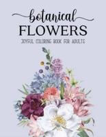 Botanical Flowers Coloring Book