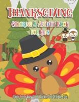 Thanksgiving Coloring and Activity Book for Kids