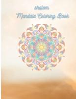 Shalom Mandala Coloring Book