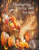 Thanksgiving Coloring Book For Kids