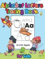 Alphabet Letters Tracing Book for Kids