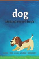 Dog Medical Record Book